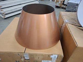 2x Kookeiland verlichting lamp, AiroDesign, O+F Airo Silt 31, Koper