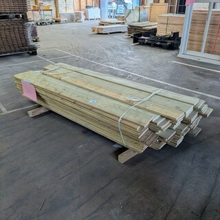 Ca. 95x Tuinplank geïmpregneerd