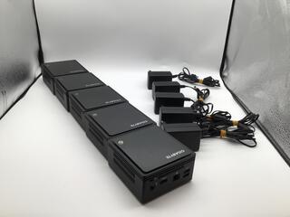 5x BRIX GB-BXBT-2807, Gigabyte, Zwart