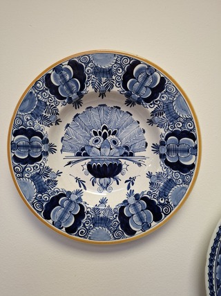 2x Wandbord ‘Delfts blauw’