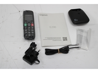 Gigaset E290 E  Draadloze Thuistelefoon voor senioren Zwart