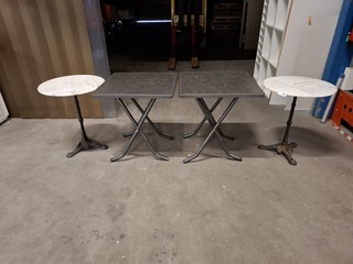 4x Horeca tafel