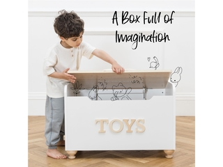 Le Toy Van Speelgoedkist op poten met zitting