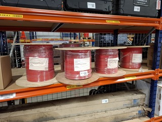 5x Haspel met solar kabel á 250 meter, Athilex, H1Z2Z2-K Red DCA – 4 m