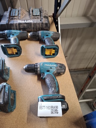 8x elektrisch/accu gereedschap, Makita
