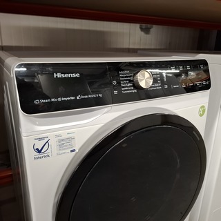 Wasmachine 8.0 KG, Hisense A++, PS15, 2025