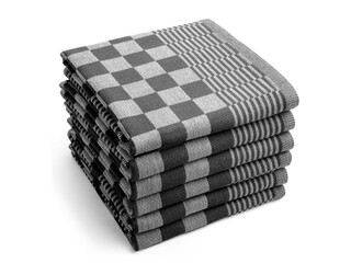 Ca. 288x Professionele Horeca Theedoek Blauw/Zwart