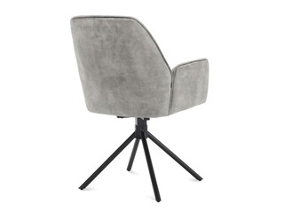 2x Roterende eetkamerstoel, Velvet, clay