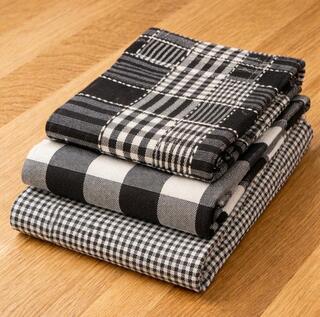 Ca. 1152x Professionele Horeca Theedoek Zwart