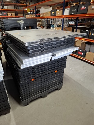 Ca. 10x Uni packs, 120mm bij 100mm