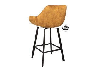 2x Luxe roterende barkruk, 65, adore  cognac