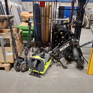 6x Elektrische voertuigen