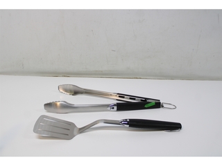 Weber  Premium Barbecuekookgerei  roestvrij staal  2 stuks Zwart