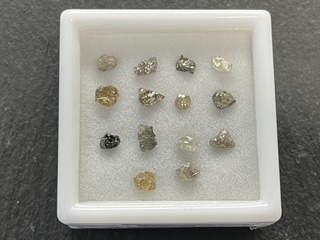 Diamant – 3.08 carat ruwe diamant van top kwaliteit