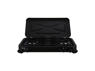 Mestic Kooktoestel camping MGC200 Zwart metaal 2pits