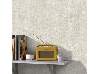 Vliesbehang stof Zara natuurlijk (dessin 105143)