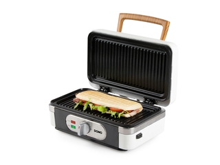 Domo DO9277C 3-in-1 Wafelijzer Tosti-ijzer Contactgrill Powder White