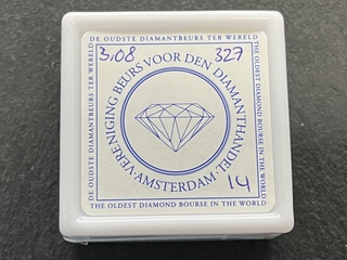 Diamant – 3.08 carat ruwe diamant van top kwaliteit