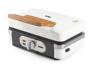Domo DO9277C 3-in-1 Wafelijzer Tosti-ijzer Contactgrill Powder White