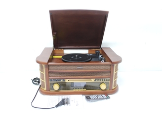 Lenco Classic Phono TCD‑3571 Platenspeler Bluetooth, FM/DAB‑radio