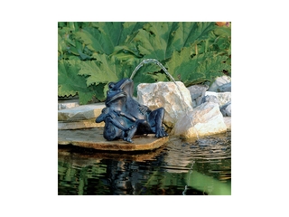 Ubbink  Spuitfiguur  Kikkers (2) Waterornament  Vijverdecoratie