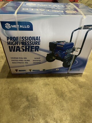 Hogedrukspuit, Metallo, Professional HIgh Pressure Washer, Blauw, nieu