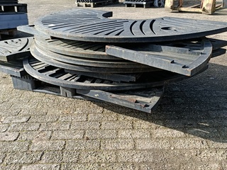 8x Boom krans – rooster deel