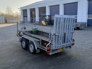 aanhanger, Geho, GH7400 met oprij klep, 2003
