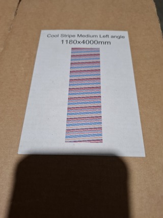 (NS materiaal) ca. 22x rol pakpapier, Cool Stripe Medium Left angle