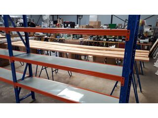 Magazijnstelling  2 M  br; 0,40 Heda, 1 sectie’s