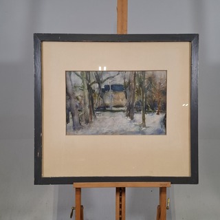 Schilderij, G. Volger, Park