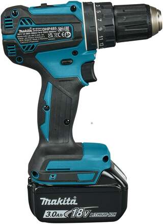 Accu klopboormachine Set Makita, DHP485FJX1