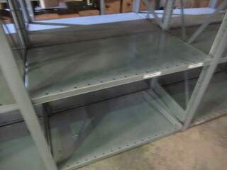 Metalen Legbordstelling Dexion, breedvakstelling