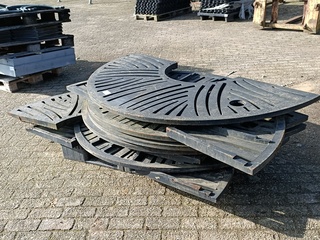 8x Boom krans – rooster deel