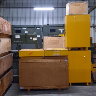 Grote partij diverse transportkisten