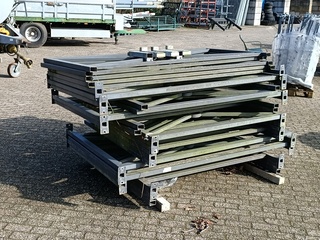 Partij diverse boom vloerdeel