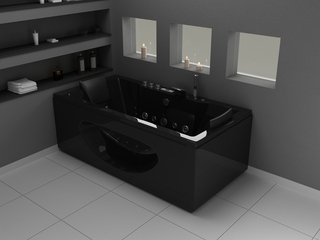 Massagebad Vonato, Zenyx, zwart