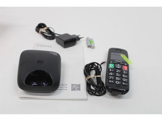 Gigaset E290 E Draadloze Thuistelefoon voor senioren Zwart