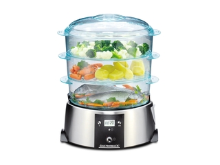 Gastroback 42510 Stoomkoker LCD-display 650w Roestvrij staal