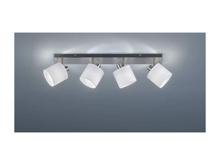 Reality Tommy Opbouwspot Nikkel mat excl. 4x E14 Witte kap