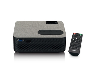 Lenco LPJ700BKGY  LCD projector met Bluetooth  Zwart