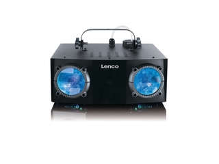Lenco LFM110BK Discolamp met Rookmachine  Feestverlichting Zwart