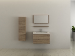 Badkamermeubel Vonato, Premium BL40, licht hout decor