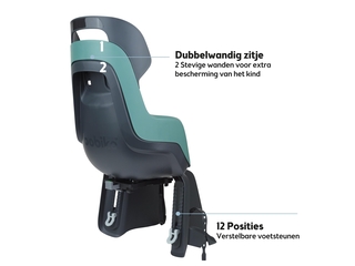 Bobike 8012300016 Achterkinderzitje Go Maxi Pepermunt