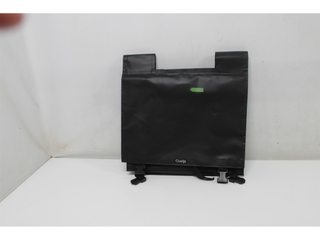 Clarijs Fietstas dubbel XL PVC 46L met uitsparing matt Zwart