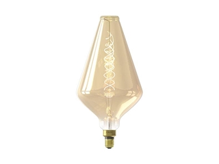 Calex Vienna XXL Goud E27 LED Lamp Filament Lichtbron Dimbaar 4W Warm