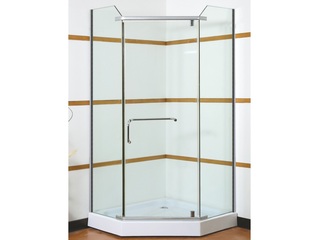 Douche Vonato, Purevia, zilverkleurig frame