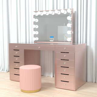 Make-up tafel Vonato, RosaBelle, roze