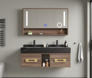 Badkamermeubel Vonato, Ardène 120, hout decor