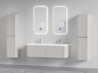 Badkamermeubel Vonato, Tilda 140, taupe